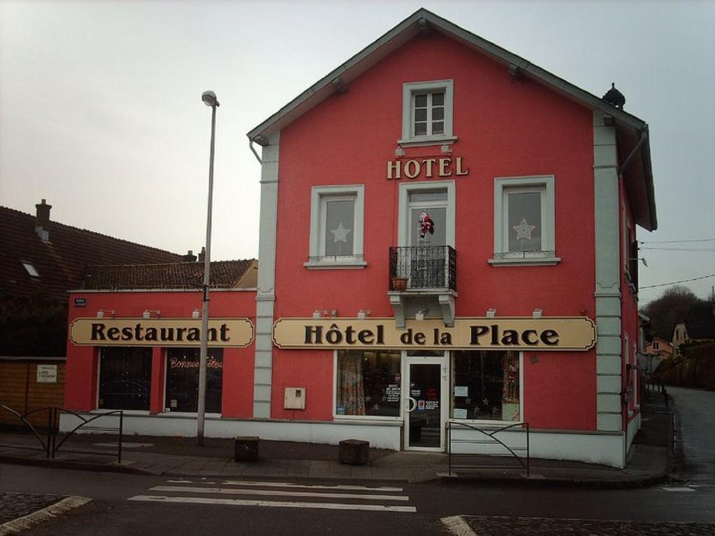 Pension Hotel Restaurant De La Place Voujeaucourt Luaran gambar